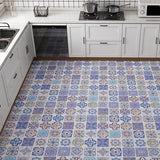Hjemix | Multi-Tonal Stil Vinyl Plank Gulv Peel og Stick Porselen Flis Utseende PVC Gulv