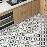 Hjemix | Multi-Tonal Stil Vinyl Plank Gulv Peel og Stick Porselen Flis Utseende PVC Gulv
