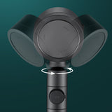 Hjemix | Plasti Dusjhode Moderne Håndholdt Dusjhode med Justerbar Vannstrøm