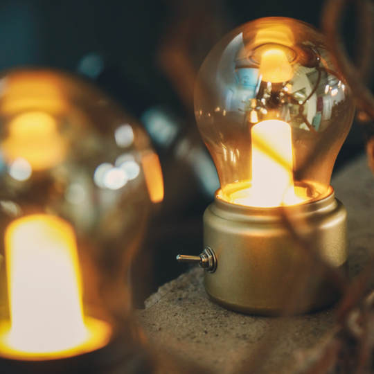 Hjemix | Vintage LED Pæreformet Mini Lampe