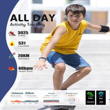 Hjemix | Barn smartklokke med GPS, treningssporing og helsefunksjoner – Viona