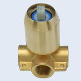 Hjemix | Rustfritt Stål Dusj Kombinasjon Rund Fast Dusjhode med Dusjarm