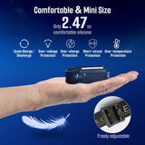 Hjemix | Qtree Intelligence 3Pcs Rechargeable Headlamp, 5 Modes Led, Motion Sensor, Ipx4, 230° Wide Beam