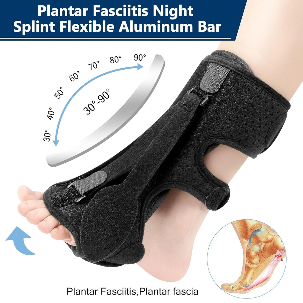 Hjemix | Natt splint for plantar fasciitis