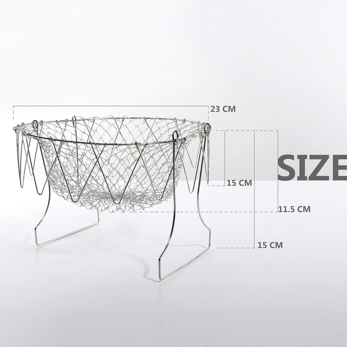 Hjemix | Rustfritt Stål Kokkekurv