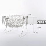 Hjemix | Rustfritt Stål Kokkekurv