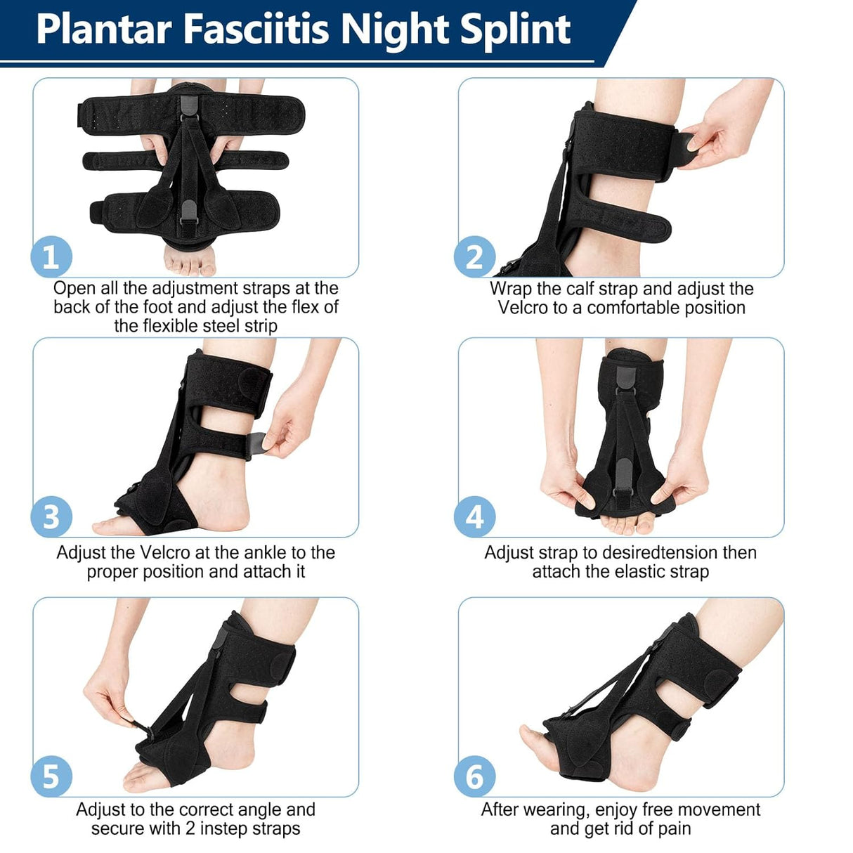 Hjemix | Natt splint for plantar fasciitis