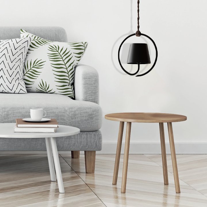 Hjemix | Luxora Oppladbar LED Pendellampe | Stilig Belysning for Innendørs og Utendørs