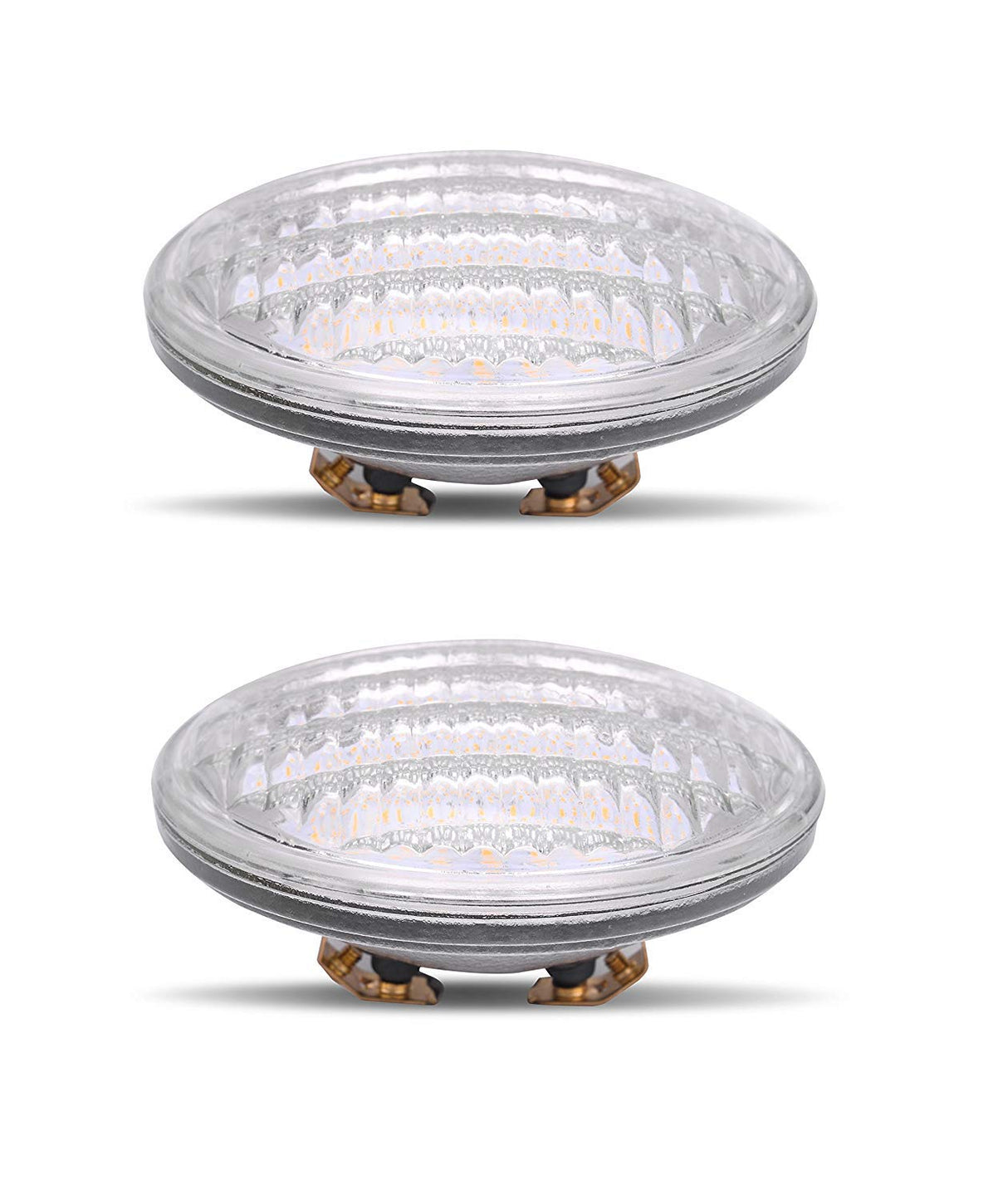 Hjemix | 12Vmonster Par36 Led Lyspære 12W Kald Hvit Lav Spenning 12V Ip65 Vanntett 2-Pack
