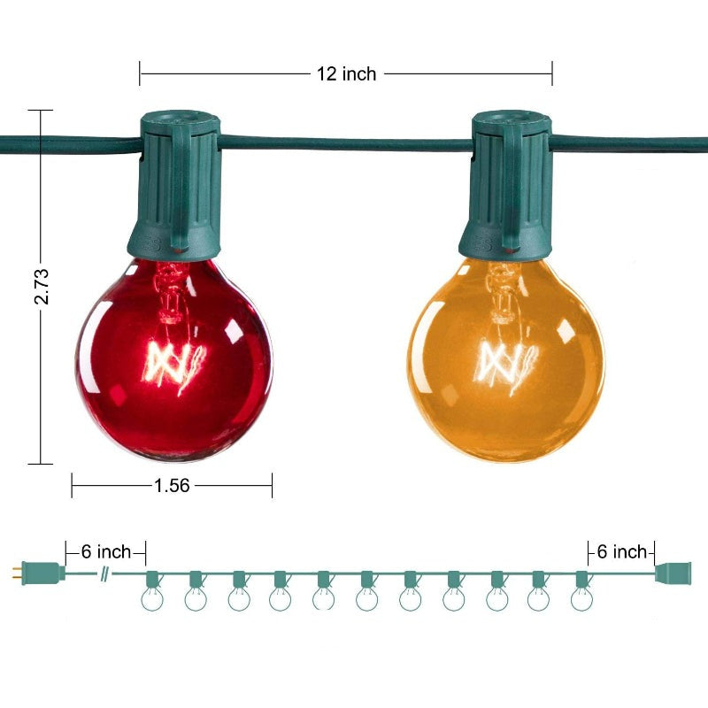 Hjemix | Royaleva Utendørs Dimmable Lyslenker - 20 fot LED Ambient Belysning