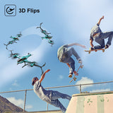 Hjemix | RC Helikopter Drone med 1080P HD Kamera for Barn Voksne