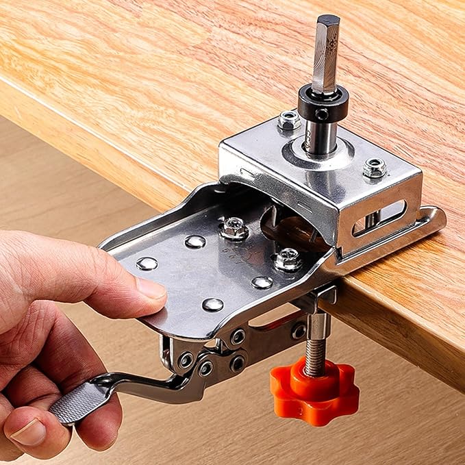 Hjemix | Trearbeid 35mm Hengsel Boring Jig Hull Åpner Kit