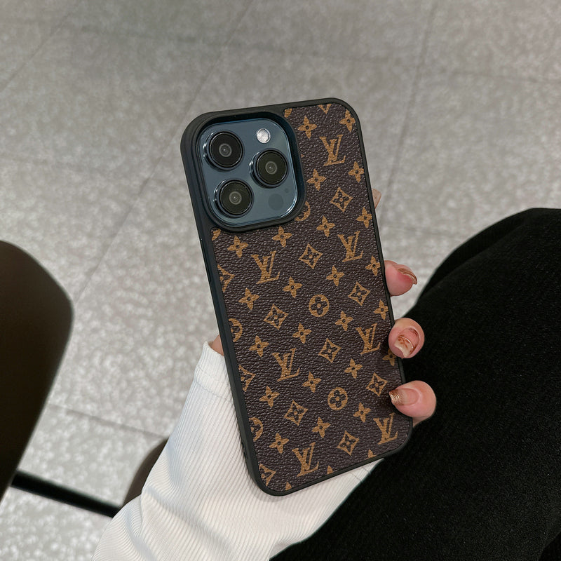 Hjemix | LUXE LV STORT LOGO IPHONE DEKNING
