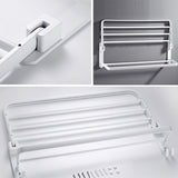 Hjemix | Hvite Baderoms Tilbehør Hardware Sett Moderne Baderoms Tilbehør Sett, Håndklehenger