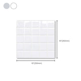 Hjemix | Hvit Mosaic Peel & Stick Flis Vanntett Kjøkken Backsplash Tapet