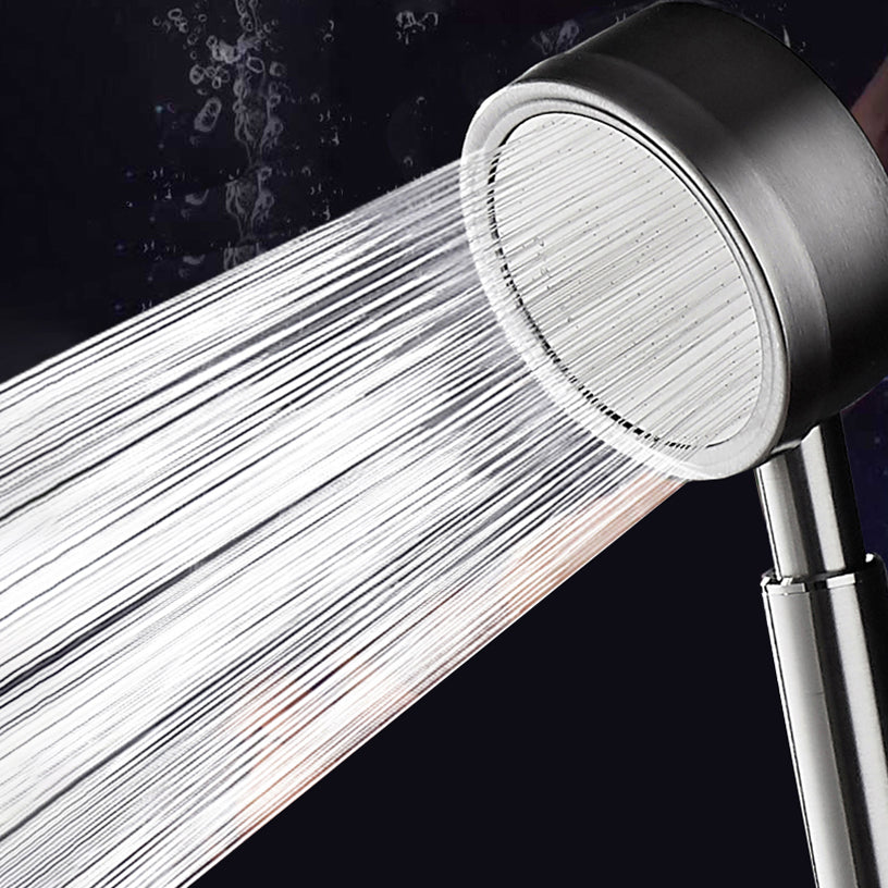 Hjemix | Rund Håndholdt Dusjhode Vannbesparende Dusjhode Laget av Rustfritt Stål