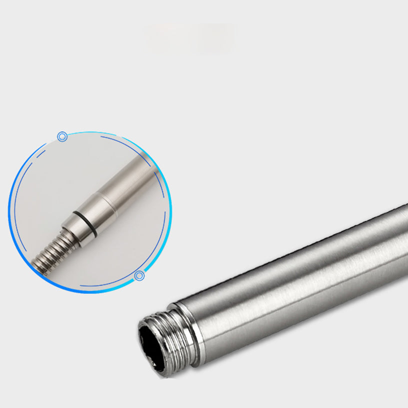 Hjemix | Rund Håndholdt Dusjhode Vannbesparende Dusjhode Laget av Rustfritt Stål