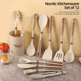 Hjemix | Matlaging - Kjøkken glede med det elegante silikon kjøkkenredskap settet