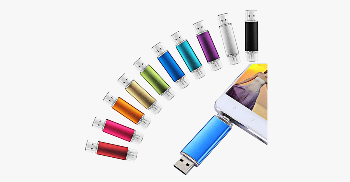 Hjemix | Multi-Farge Høyhastighets Flash Drive for Android – Bærbar og Stilig