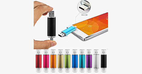 Hjemix | Multi-Farge Høyhastighets Flash Drive for Android – Bærbar og Stilig