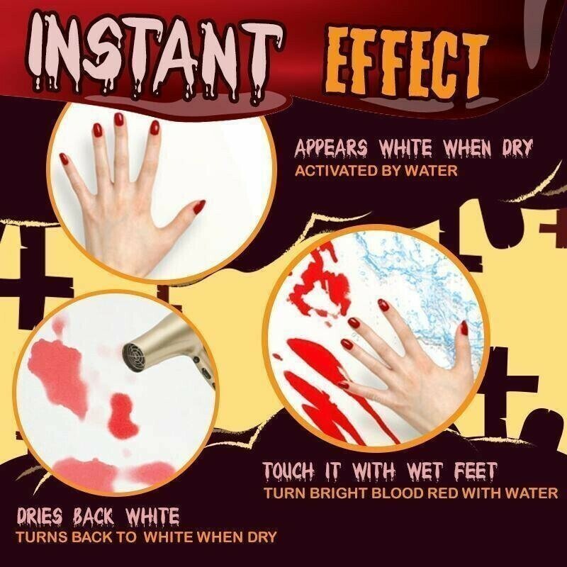 Hjemix | Halloween Bloody Fargeendring Bade Matte