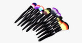 Hjemix | Midnight Rainbow Makeup Brush Set of 22 - Legg til et sprut av farge til sminkebordet ditt