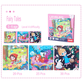 Hjemix | Tre 3-i-1 Magnetisk Avansert Falt Puslespill