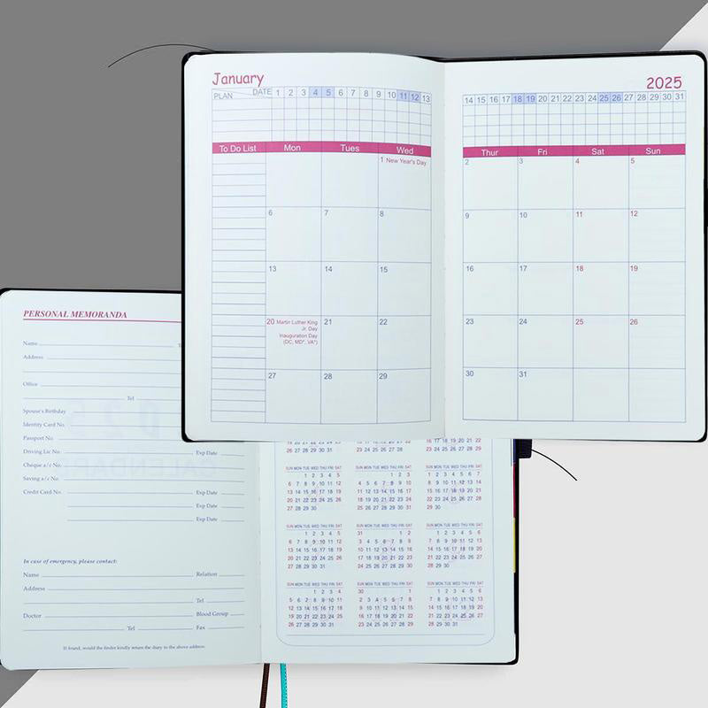 Hjemix | 2025 En Dag En Side Daglig Planlegger – Din Ultimative Gavekalender