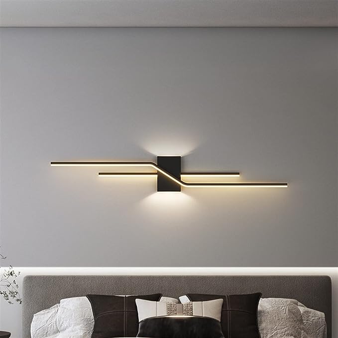 Hjemix | Linjer Kreativ LED Moderne Minimalistisk Vegglampe Dekorative Vegglamper Belysning