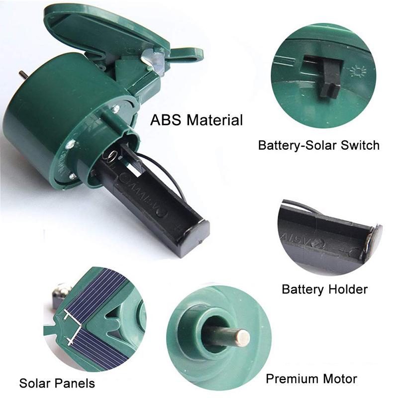 Hjemix | Solcelledrevet dansende kolibri og sommerfugl