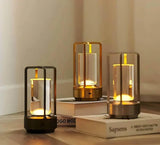 Hjemix | Vanntett og Bærbar Krystall Bordlampe - AuroraGlow