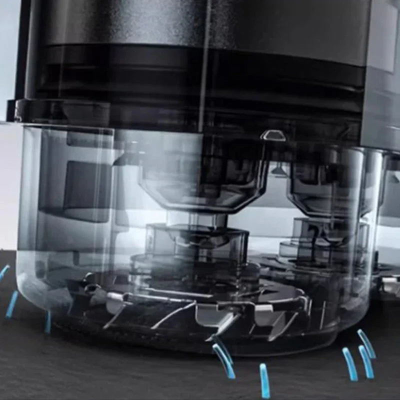 Hjemix | Gjennomsiktig Mini Dobbelt-Hodet Elektrisk Barbermaskin