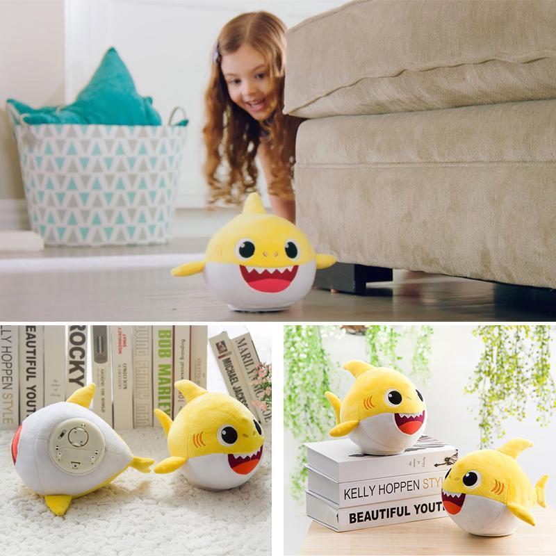 Hjemix | Kosedyr Plush syngende Baby Shark Perfekt gave til barn