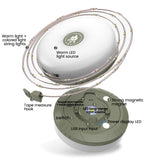 Hjemix | Utendørs vanntette bærbare sammenleggbare strenger lys