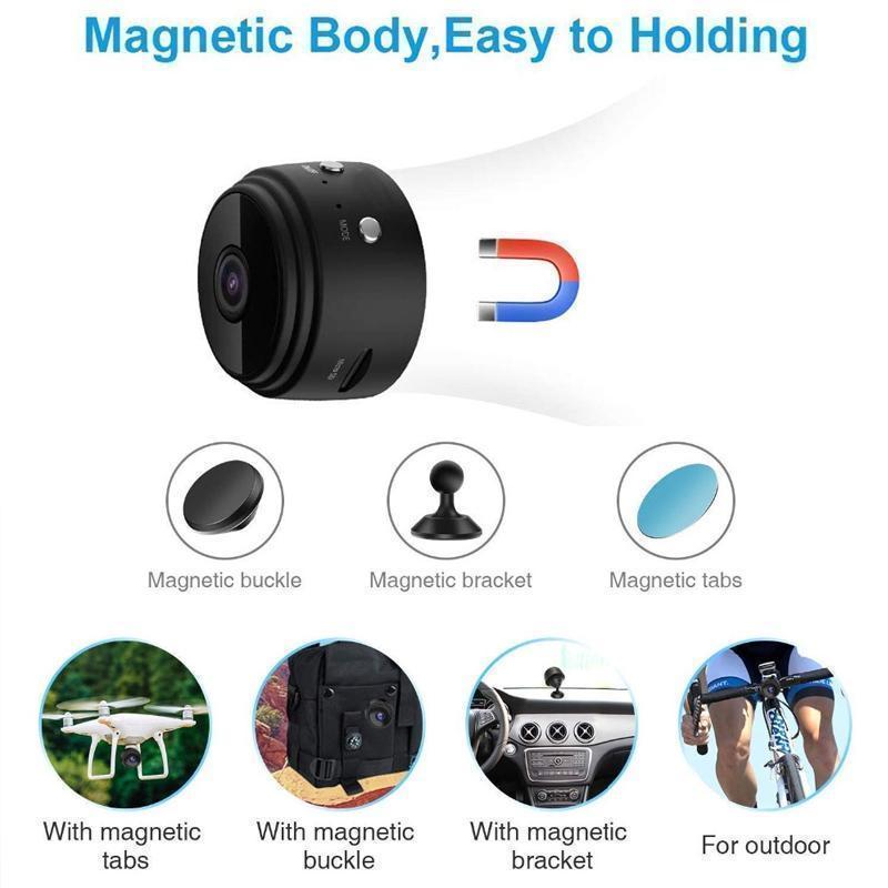 Hjemix | 1080p magnetisk WiFi mini kamera-RV tilhenger bakoverkamera