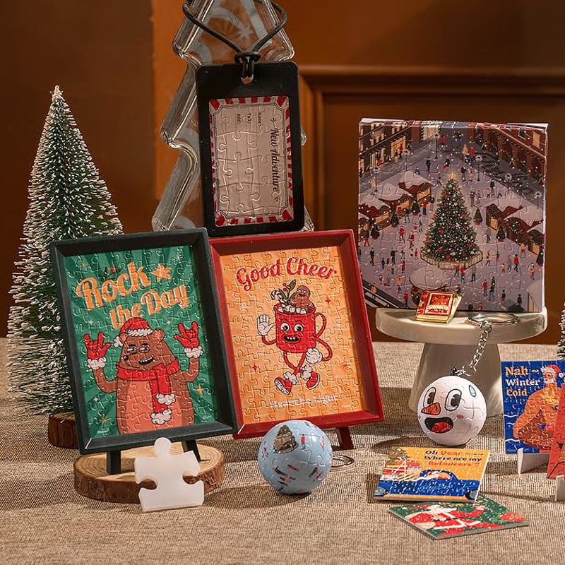 Hjemix | Jule Adventskalender Puslespill
