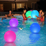 Hjemix | Pool Decoration LED Light 16 Farger Lysende Strandball