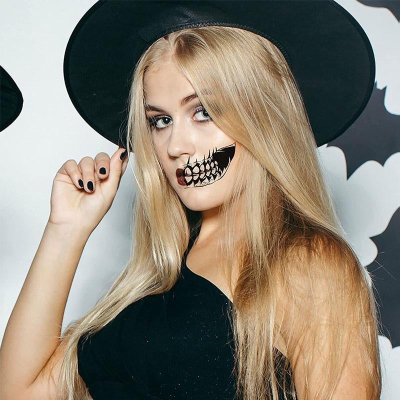 Hjemix | Halloween Prank Makeup Midlertidig Tatovering (10 stk)