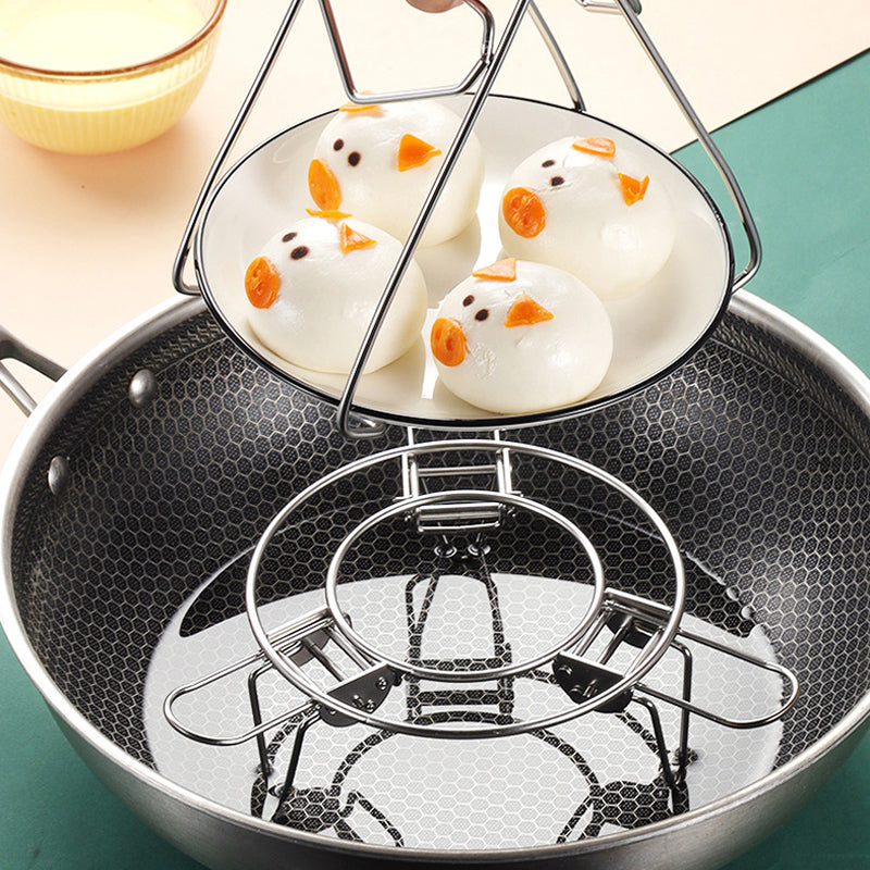 Hjemix | Rustfritt stål 304 dampristerstativ