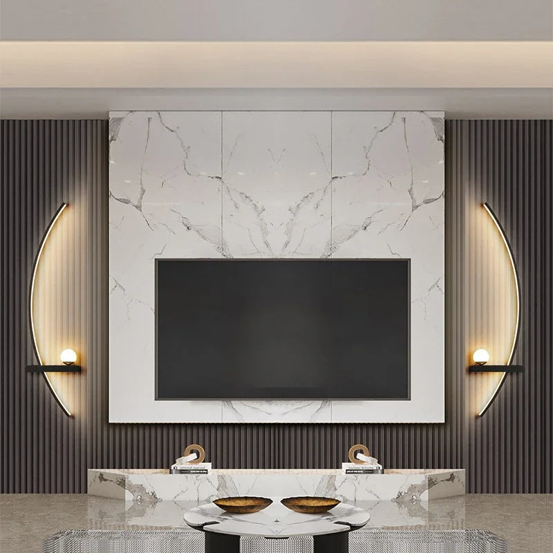 Hjemix | Lumosphere - Minimalist LED Vegglampe (2-Pakning)