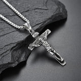 Hjemix | Titanium Steel Cross Pendant Necklace