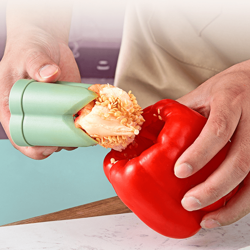 Hjemix | 2-i-1 Frukt Paprika Kjerneuttrekker