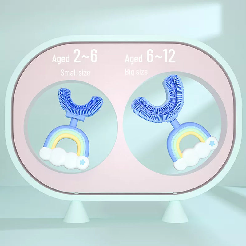 Hjemix | Barne Regnbue U-formet Tannbørste