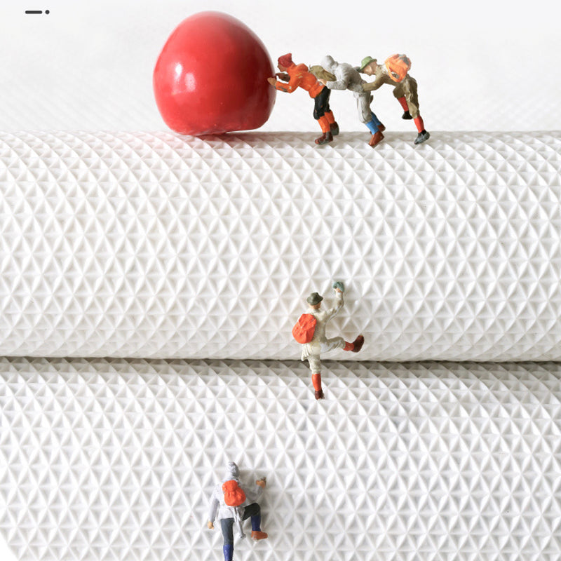 Hjemix | Feblilac Get Naked White Floor Bathroom Mat, 50x80cm Bathroom Rug, Plush Water-Absorbent, Non-Slip Toilet Mat, Artificial Bathroom Mats, Best Bath Rugs