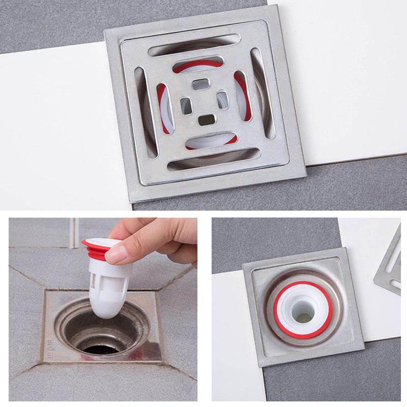 Hjemix | Silikon-Deodorant-Gulv-Avløp-Kjerne