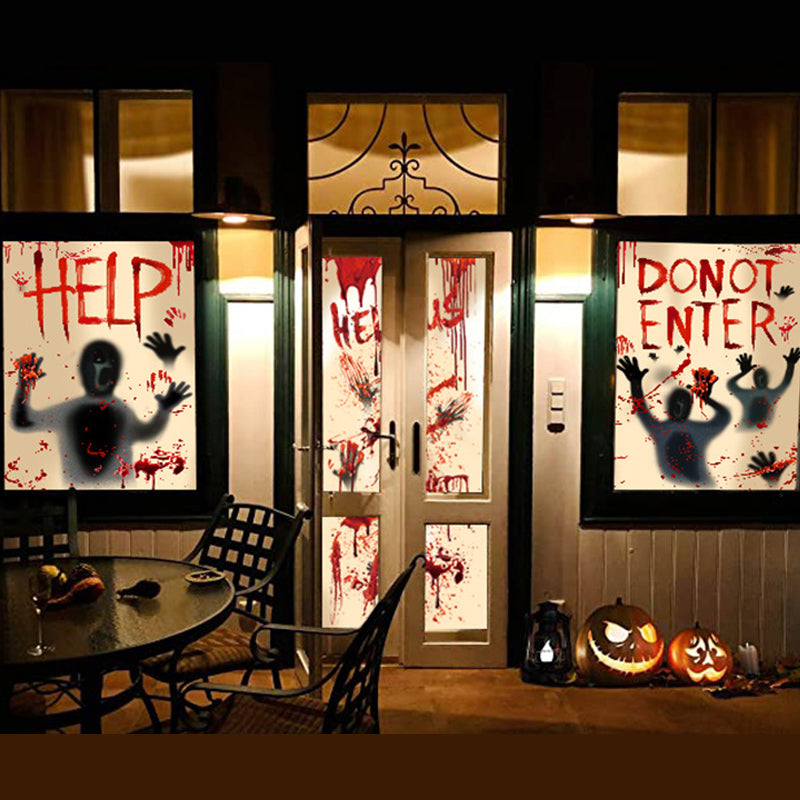 Hjemix | Glad Halloween Dekorative Klistremerker