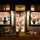 Hjemix | Glad Halloween Dekorative Klistremerker