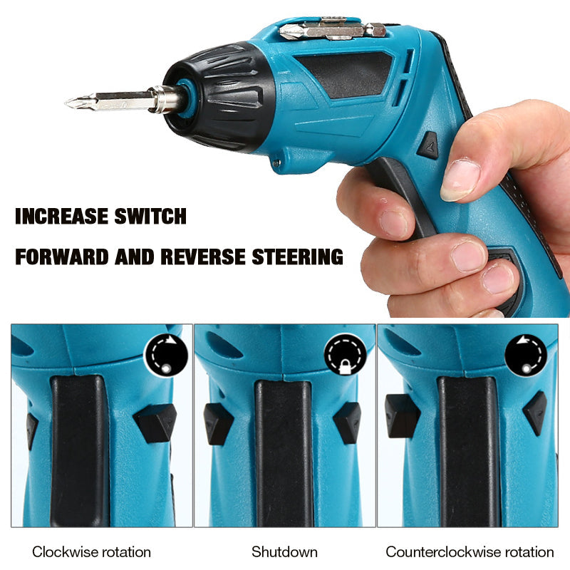 Hjemix | Multifunksjonell Mini Batteri Elektrisk Håndboremaskin