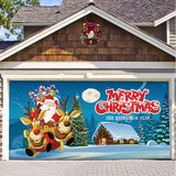 Hjemix | Snow Garage Door Banner Ornament