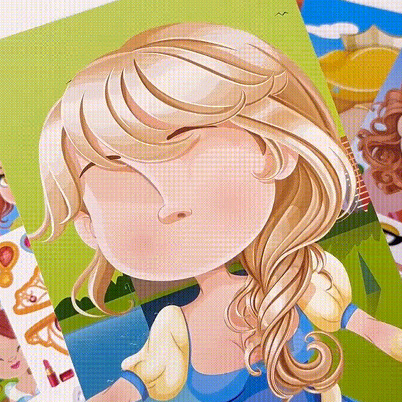 Hjemix | Småbarns klistremerkebok for gutter jenter